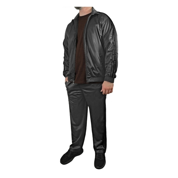 Victory Outfitters Mens Athletic Tricot Track matching set NVY/WHT XLarge - Picture 2 of 3